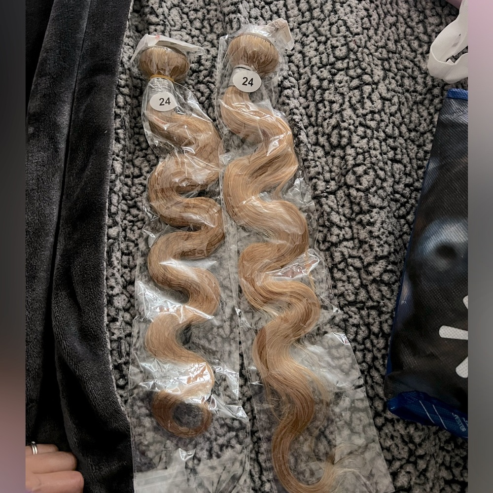 Human hair extensions